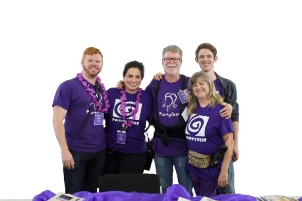 The founding family of PartyFest Extravaganza